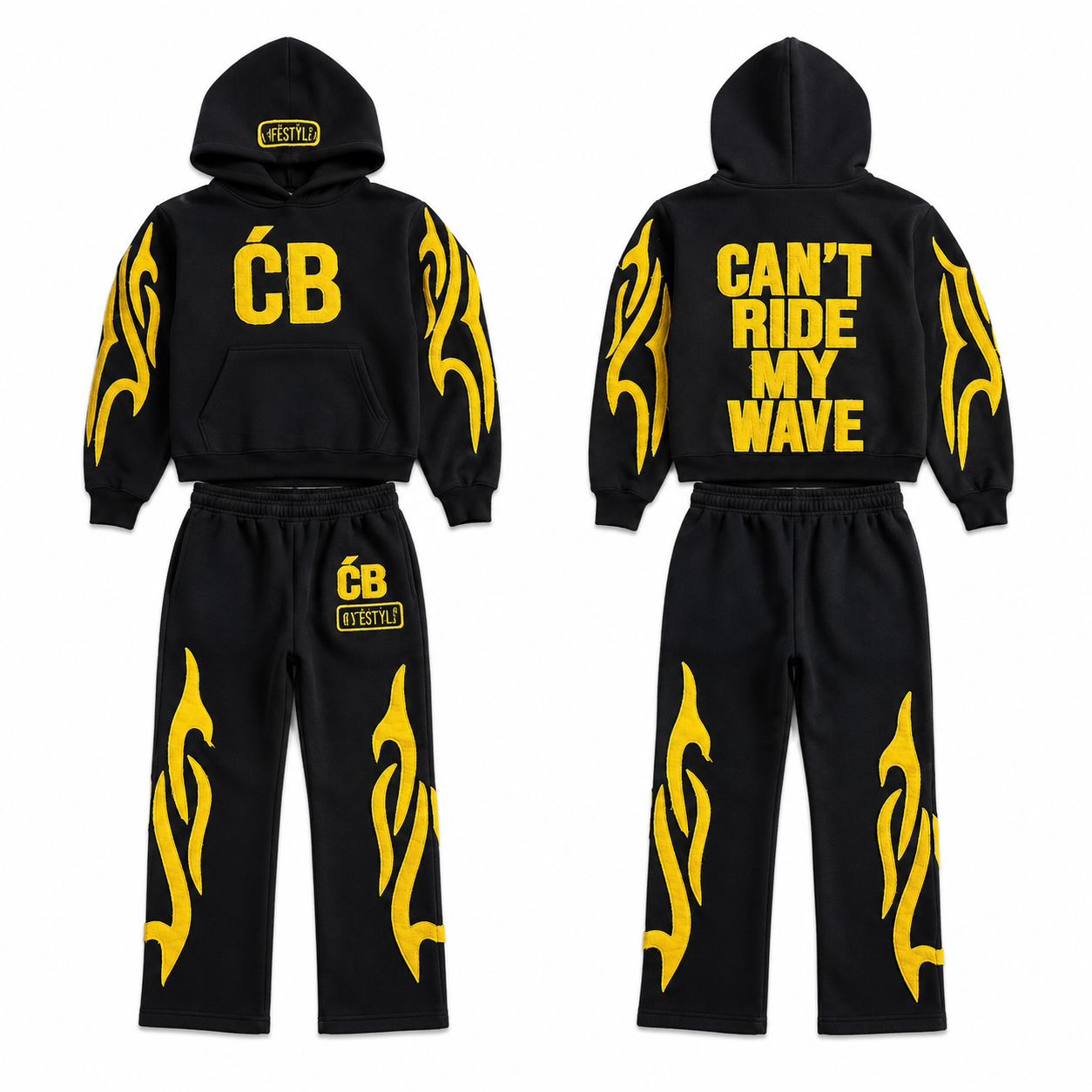 Streetwear Tracksuit | Custom Tracksuit with Logo
