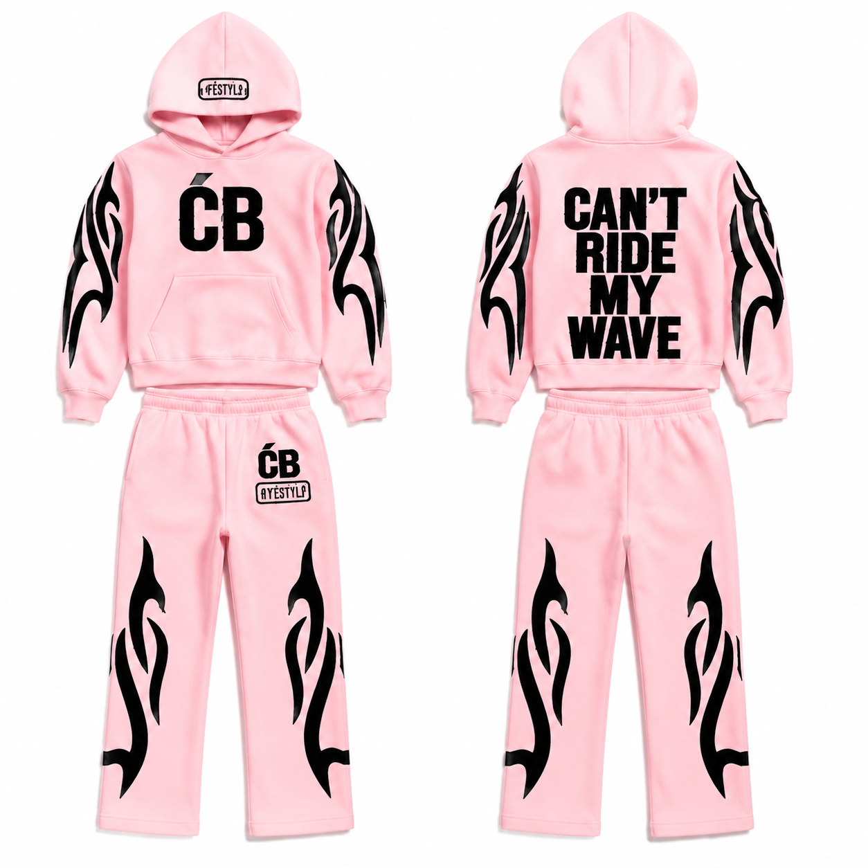Streetwear Tracksuit | Custom Tracksuit with Logo