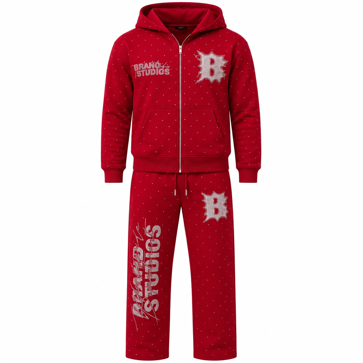 Rhinestone Tracksuit | Custom Tracksuit Manufacturers