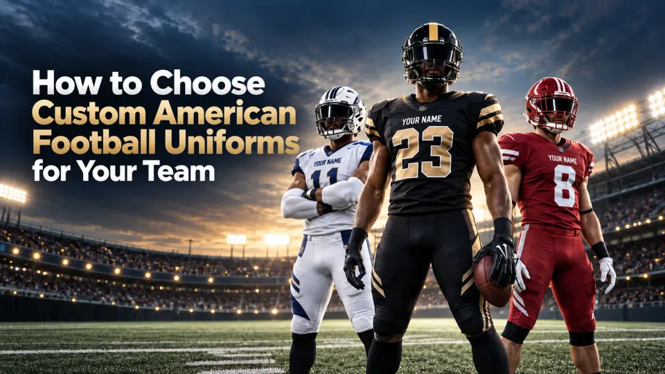 How to Choose Custom American Football Uniforms for Your Team