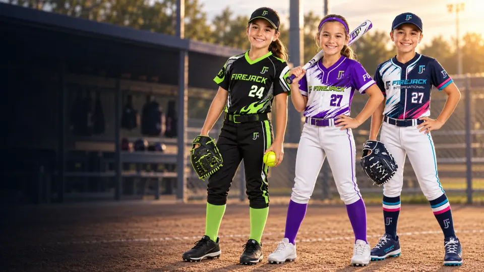 Custom Youth Softball Uniforms product line