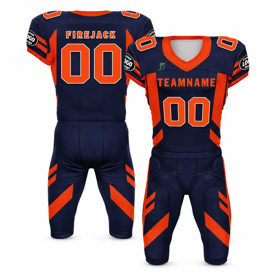Custom Football Team Uniforms | Multi-Color American Kits