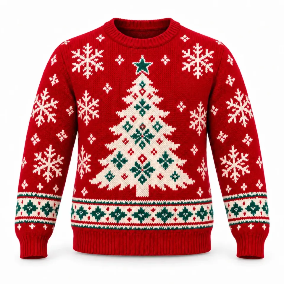 Christmas Tree Sweater | Custom Knit Sweaters
