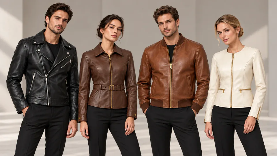 Custom Leather Jackets product line